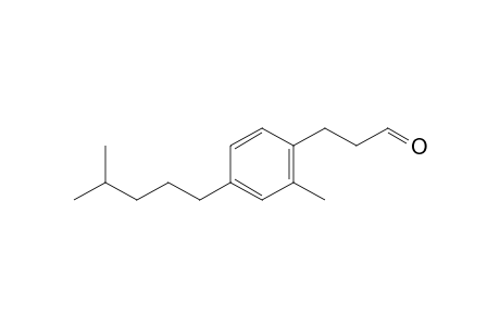 3-(2-Methyl-4-(4-methylpentyl)phenyl)propanal