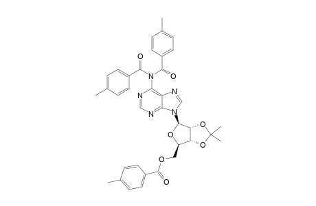4-methylbenzoic acid [(3aR,4R,6R,6aR)-6-[6-[bis(4-methylbenzoyl)amino]purin-9-yl]-2,2-dimethyl-3a,4,6,6a-tetrahydrofuro[4,3-d][1,3]dioxol-4-yl]methyl ester