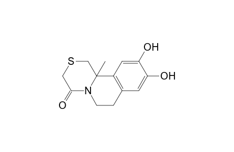 11b-methyl-9,10-bis(oxidanyl)-6,7-dihydro-1H-[1,4]thiazino[3,4-a]isoquinolin-4-one