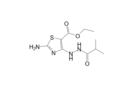 2-Amino-4-(N'-isobutyrylhydrazino)thiazole-5-carboxylic acid ethyl ester