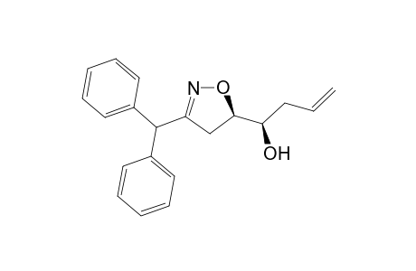 3-Diphenylmethyl-syn-5(R)-(1(R)-hydroxy-3-butenyl)isoxazoline