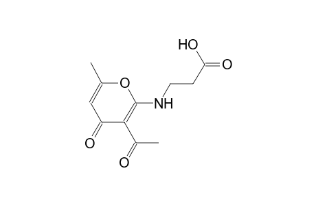 N-(3-acetyl-6-methyl-4-oxo-4H-pyran-2-yl)-beta-alanine