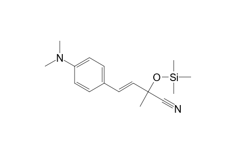 4-[4-(dimethylamino)phenyl]-2-methyl-(trimethylsiloxy)-3-butennitril