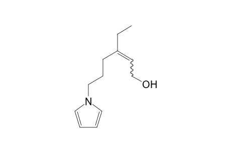 (E/Z)-3-Ethyl-6-(1H-pyrrol-1-yl)-2-hexen-1-ol