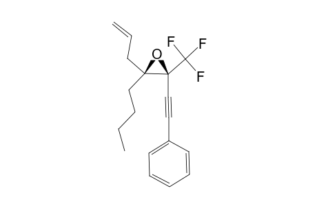 (3R*,4R*)-3,4-EPOXY-4-(PROP-1-EN-3-YL)-1-PHENYL-3-TRIFLUOROMETHYL-OCT-1-YNE