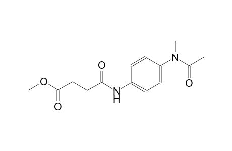 methyl 4-{4-[acetyl(methyl)amino]anilino}-4-oxobutanoate