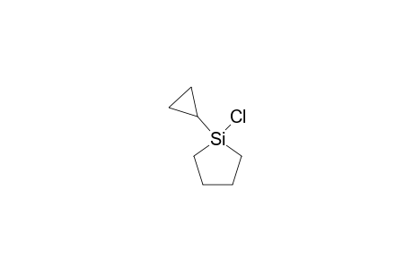 1-chloro-1-cyclopropyl-1-silacyclopentane
