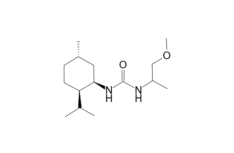 1-((1R,2R,5S)-2-Isopropyl-5-methyl-cyclohexyl)-3-(2-methoxy-1-methyl-ethyl)-urea