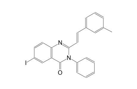 6-iodo-2-[(E)-2-(3-methylphenyl)ethenyl]-3-phenyl-4(3H)-quinazolinone