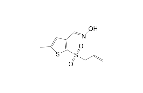 2-(Allylsulfonyl)-3-(hydroxyimino)-5-methylthiophene
