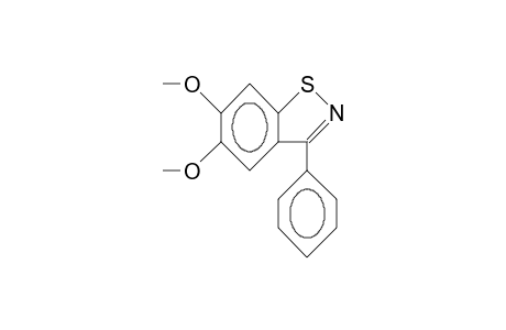 5,6-Dimethoxy-3-phenyl-1,2-benzisothiazole