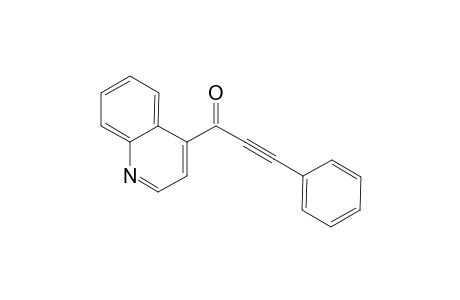 3-Phenyl-1-(quinolin-4-yl)prop-2-yn-1-one