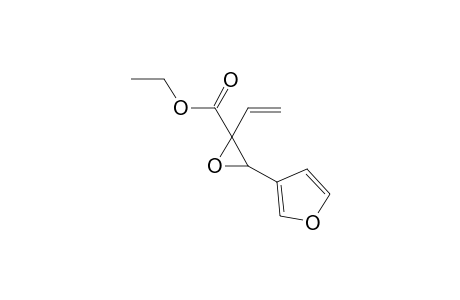 Oxiranecarboxylic acid, 2-ethenyl-3-(3-furanyl)-, ethyl ester