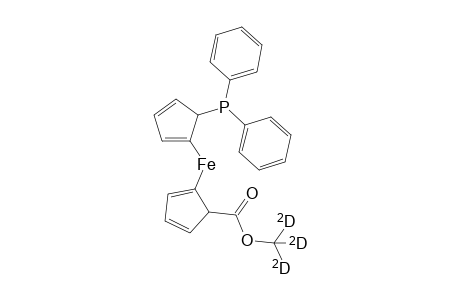 1-Diphenyl-1'-[(trideuterio)methoxycarbonyl]phosphinoferrocene