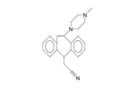 7-Cyanomethyl-O-(4-methyl-piperazinyl)-dibenzocycloheptatriene