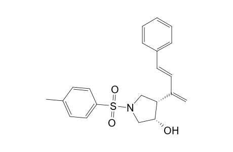 (3S,4S)-4-(1-Methylene-3-phenyl-2-propenyl)-1-[(4-methylphenyl)sulfonyl]-3-pyrrolidinol