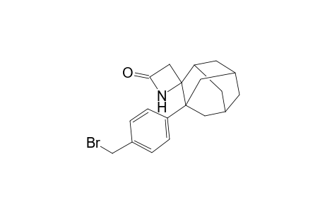 1-[4-(Bromomethyl)phenyl]spiro[adamantane-2,4'-azetidine]-2'-one