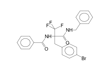 2-BENZAMIDO-2-TRIFLUOROMETHYL-3-(4-BROMOPHENYL)-N-BENZYLPROPIONAMIDE