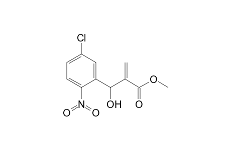 Methyl 2-[(5-chloro-2-nitrophenyl)(hydroxy)methyl]acrylate