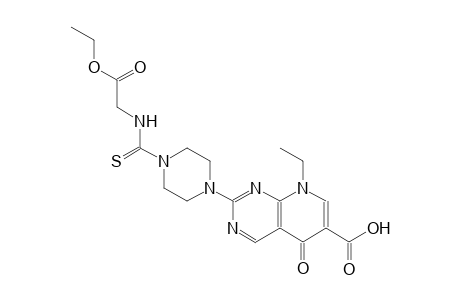 2-(4-{[(2-ethoxy-2-oxoethyl)amino]carbothioyl}-1-piperazinyl)-8-ethyl-5-oxo-5,8-dihydropyrido[2,3-d]pyrimidine-6-carboxylic acid