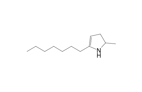 2-Methyl-5-heptyl-1,2-dihydro-3H-pyrrole