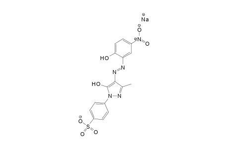 2-Amino-4-nitrophenol->3-methyl-1-(p-sulfophenyl)-5-pyrazolon