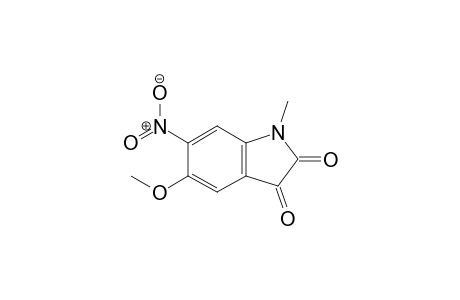 5-Methoxy-1-methyl-6-nitroindoline-2,3-dione