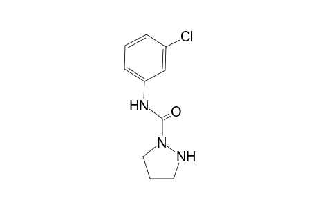 N-(3-chlorophenyl)-1-pyrazolidinecarboxamide
