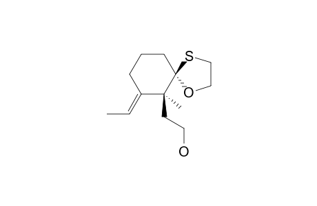 2-[(5R,6S,7E)-7-ethylidene-6-methyl-4-oxa-1-thiaspiro[4.5]decan-6-yl]ethanol