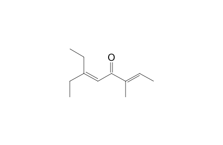 2,5-Octadien-4-one, 6-ethyl-3-methyl-, (E)-
