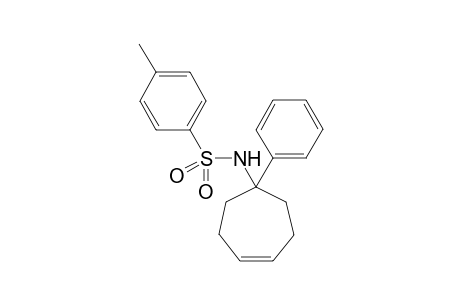 4-Methyl-N-(1-phenylcyclohept-4-en-1-yl)benzenesulfonamide