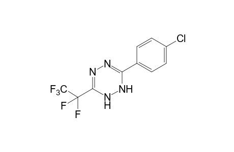 3-(p-chlorophenyl)-1,2-dihydro-6-(pentafluoroethyl)-s-tetrazine