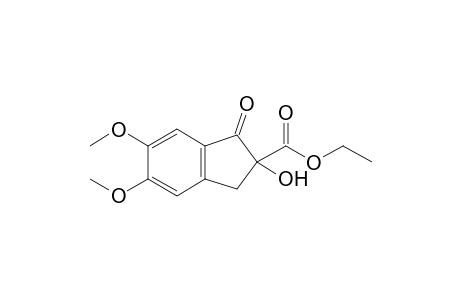 Ethyl 2-hydroxy-5,6-dimethoxy-1-oxo-2,3-dihydro-1Hindene-2-carboxylate