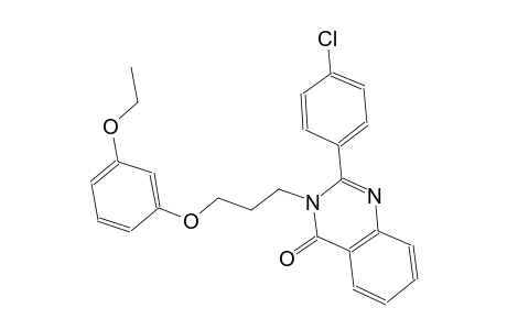 4(3H)-quinazolinone, 2-(4-chlorophenyl)-3-[3-(3-ethoxyphenoxy)propyl]-