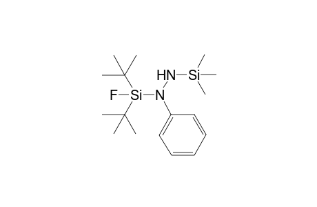 N-Di-tert-butylfluorosilyl-N-phenyl-N'-trimethylsilylhydrazine