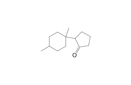 2-(1,4-Dimethylcyclohexyl)cyclopentanone