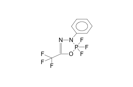 2,2,2-TRIFLUORO-3-PHENYL-5-TRIFLUOROMETHYL-1,3,4,2LAMBDA5-OXADIAZAPHOSPHOLINE