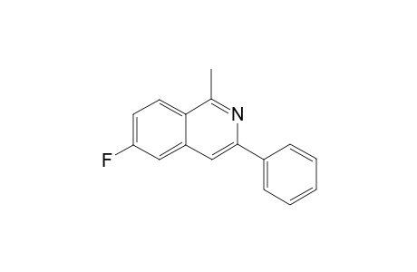 6-Fluoro-1-methyl-3-phenylisoquinoline