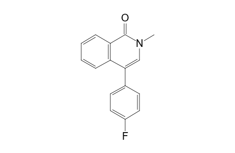 2-Methyl-4-(4-fluorophenyl)-1(2H)-isoquinolone