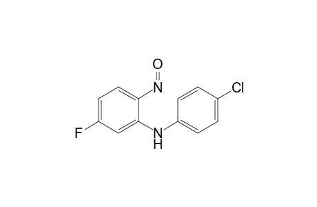 N-(4-Chlorophenyl)-5-fluoro-2-nitrosoaniline