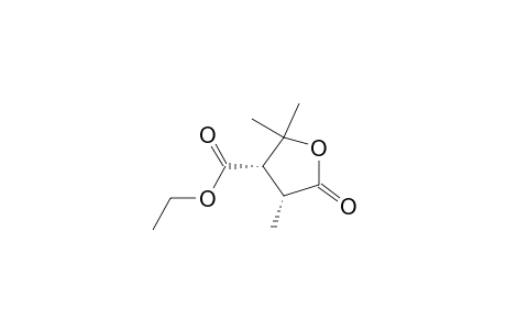 cis-3-(Ethoxycarbonyl)-2,4-dimethyl-4-pentanolide