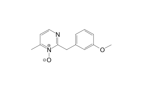 4-Methyl-2-(3-methoxybenzyl)pyrimidine 3-oxide