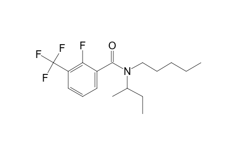 Benzamide, 2-fluoro-3-trifluoromethyl-N-(2-butyl)-N-pentyl-