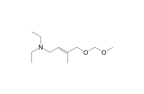 (E)-N,N-Diethyl-4-(methoxymethoxy)-3-methylbut-2-enylamine
