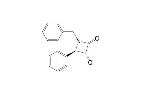 (3R,4R)-1-benzyl-3-chloro-4-phenyl-azetidin-2-one