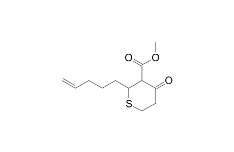 METHYL_TETRAHYDRO-4-OXO-2-(4-PENTENYL)-4-H-THIOPYRAN-3-CARBOXYLATE;KETO-FORM