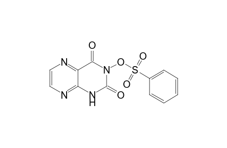 (2,4-dioxo-1H-pteridin-3-yl) benzenesulfonate