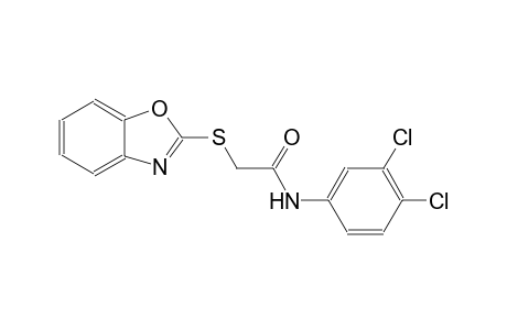 2-(1,3-benzoxazol-2-ylsulfanyl)-N-(3,4-dichlorophenyl)acetamide