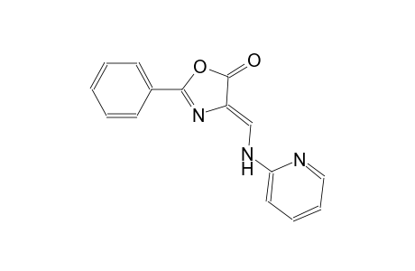 (4Z)-2-phenyl-4-[(2-pyridinylamino)methylene]-1,3-oxazol-5(4H)-one