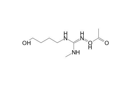 N1-(4-hydroxybutyl)-N3-methylguanidine acetate